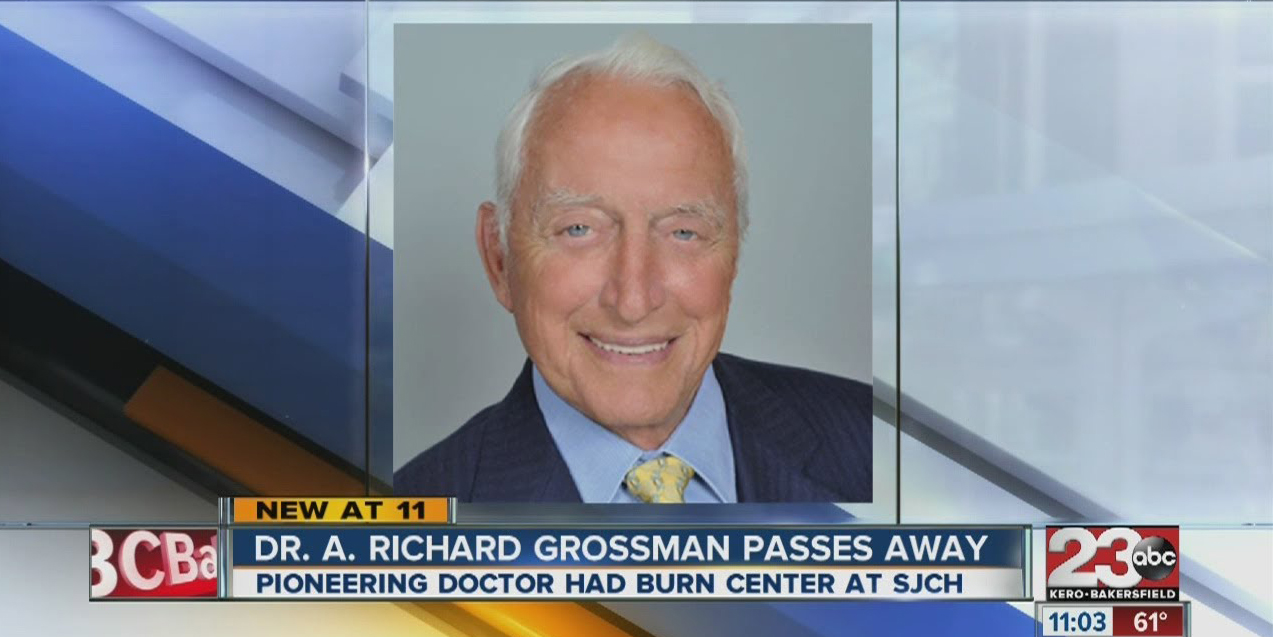 Like the late Dr. Grossman, CCS devoted to providing care for burn